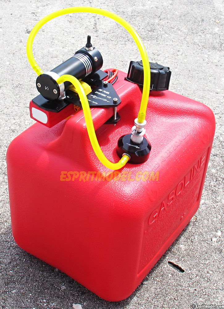 rc fuel pump for gas engines