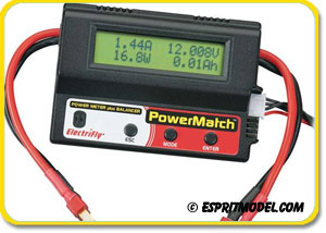 ElectriFly PowerMatch Power Meter/Checker/Balancer 2-7S