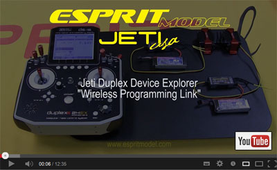 Jeti Duplex Device Explorer, Wireless Programming Link!!!