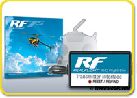 RealFlight 7.5 RC Flight Simulator with Wired Interface