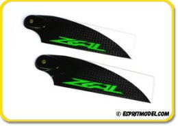 Zeal Carbon Fiber Main & Tail Helicopter Blades