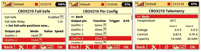 Jeti Central Box 210 Power Distribution