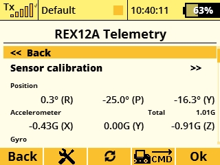 Jeti Duplex EX R12 REX Assist EPC 2.4GHz Receiver w/Telemetry, Stabilization