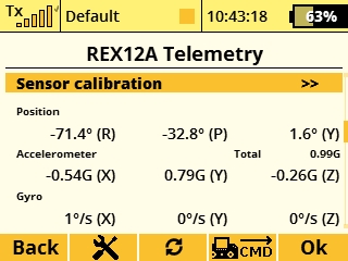 Jeti Duplex EX R12 REX Assist EPC 2.4GHz Receiver w/Telemetry, Stabilization