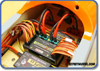 Click for larger photo Jeti Central Box 200 Power Distribution Unit w/Magnetic Switch