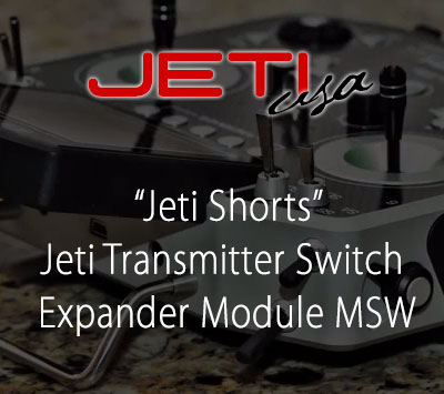 Jeti Transmitter Switch Expander Module MSW