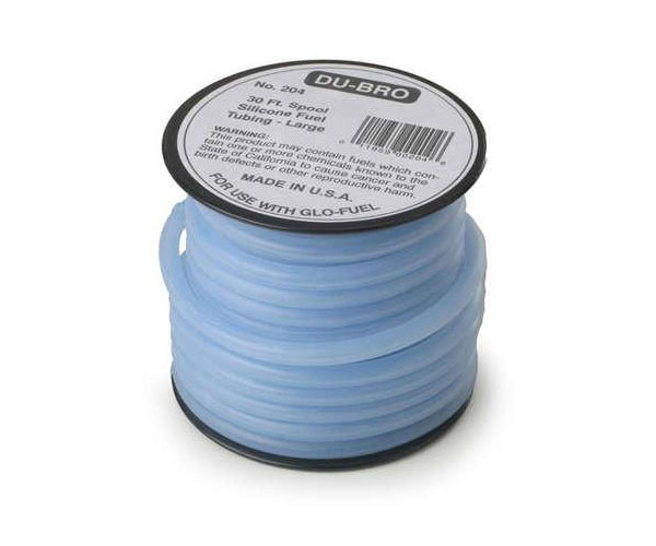 Fuel Tubing Silicone Small 50'/15.24m (Glow)