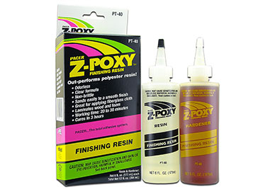 Click for larger photo Z-Poxy Finishing Epoxy Resin
