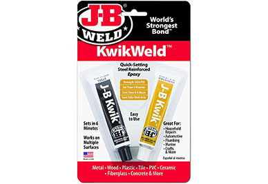 J-B Weld Epoxy Glue Steel Reinforced 6 Minutes KwikWeld
