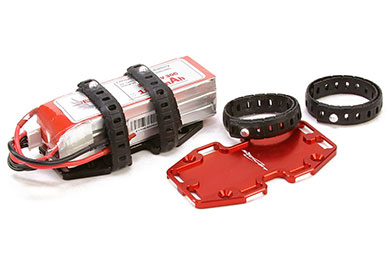 Battery Tray Holder Aluminum Anti-Slip S (83x47mm/23g)