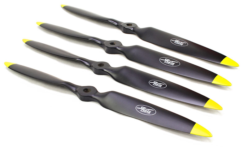 Fiala Propellers Electric Classic (Black/Yellow) 