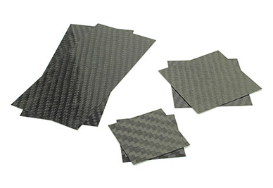 Servo Fairings/Covers Carbon Fiber (70x150mm) Flat