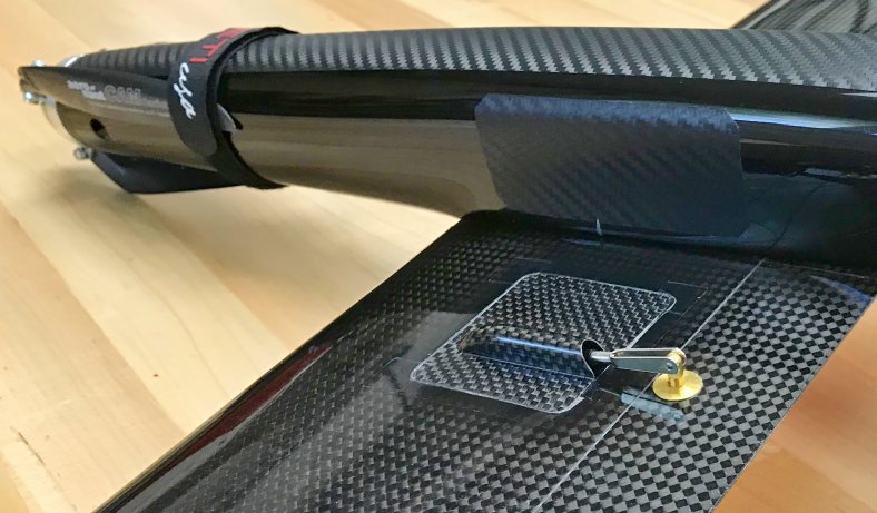 Servo Fairing/Cover Carbon Fiber Teardrop 38mm (100x150mm) Teardrop 38mm (100x150mm)