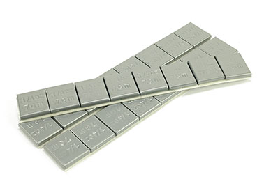 Weights Segmented w/Self-Adhesive Backing 7g/0.25 oz. (24) Silver