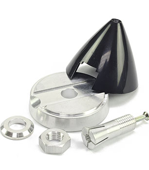 Aeronaut Black Spinners for Folding Propellers