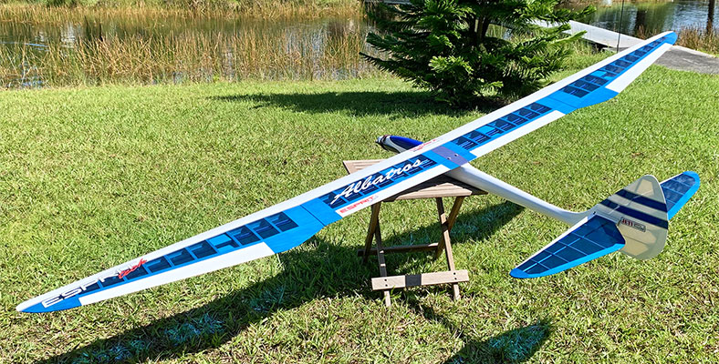 Store Display Albatros Classic Sport 3S/E Electric Sailplane (Receiver and Battery Ready)