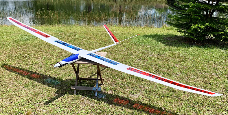 Store Display Elite V 3.1E Electric Sailplane (Receiver and Battery Ready)