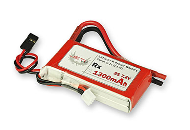 Jeti Receiver Battery Pack 1300mAh 7.4V Li-Poly