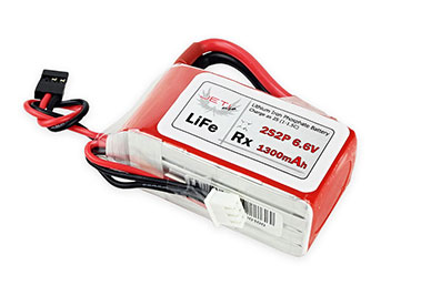 Jeti Receiver Battery Pack 1300mAh 6.6V LiFe