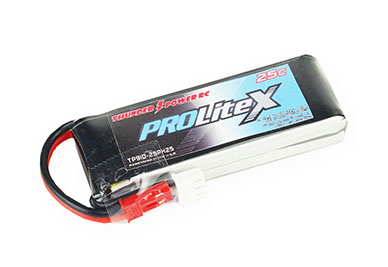 Thunder Power PROLiteX 910mAh 25C Li-Poly Battery Packs