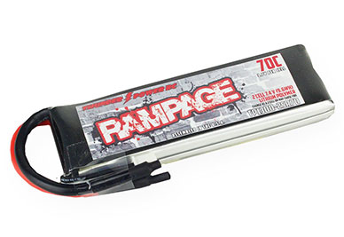 Thunder Power Rampage 1300mAh 70C Li-Poly Battery Packs