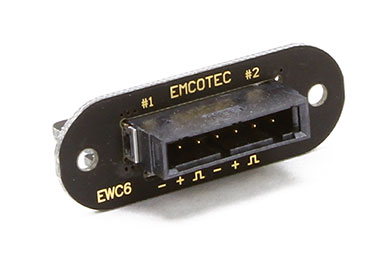 Emcotec EWC6 Servo Harness Fuselage Dual Connector (PCB)