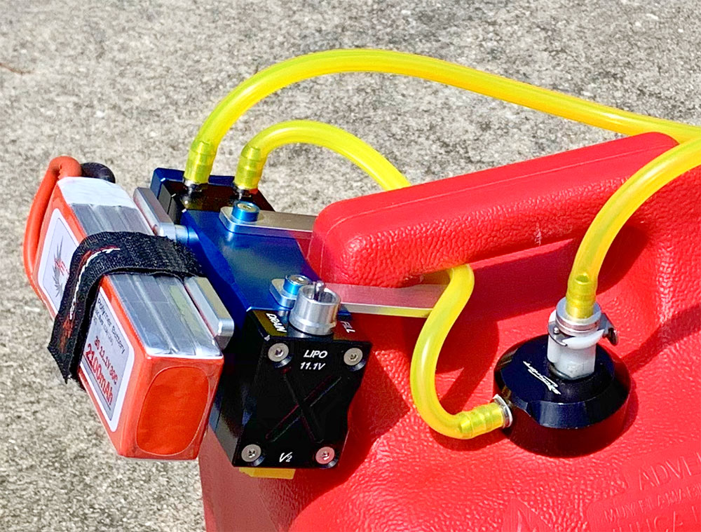 thumbnail image 2 of Flight Model CNC Metal Electric Fuel Pump – 1000cc/min 4.8V-6V – For RC Gas/Nitro Airplanes, Cars, Boats 2 of 6