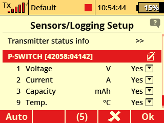 Jeti Telemetry Sensor Fuel Flow MFlow Gas EX