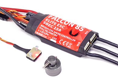Elite Falcon ESC Magnetic Switch Actuator w/Magnetic Key