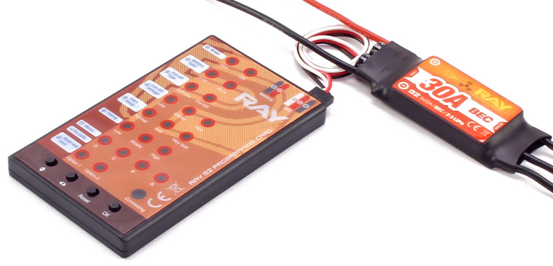 Esprit RAY R20 3S/2A Brushless ESC