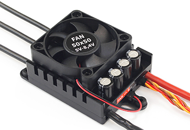 Elite Falcon 115HV/SB 12S/15A HD Acro Brushless ESC w/Telemetry, Fan & Advance Features (Jeti EX, HoTT, S.Bus2)