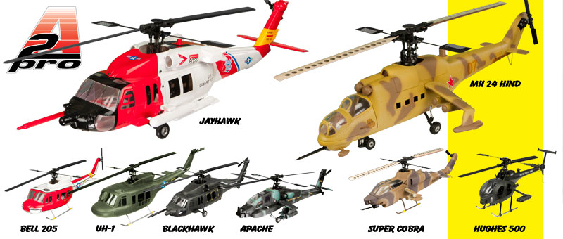 A2 Pro's Scale Helicopter Series