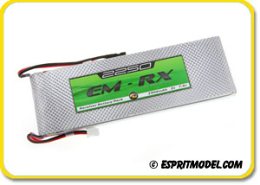 EM Rx Battery Pack 2250mAh 7.4V