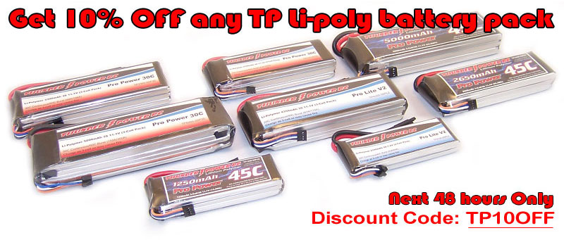 TP Battery 10% Off