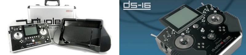 Jeti Duplex DS-16/DC-16, New Flagship Full 16-channel Radios