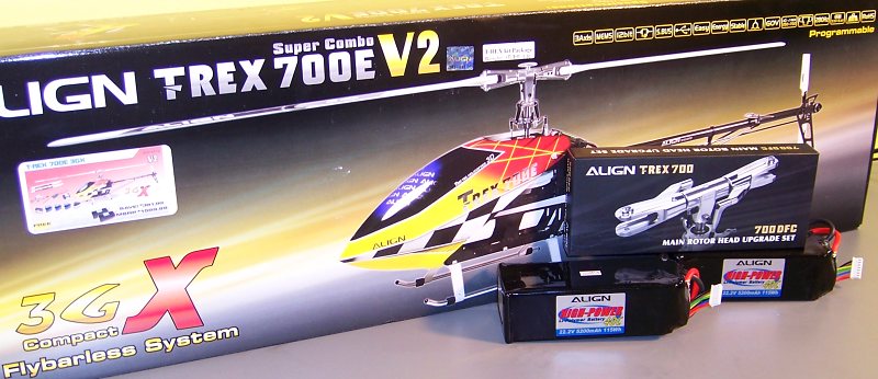 Align T-Rex 700E V2 3GS Super Combo