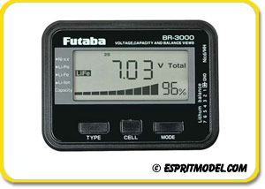 Futaba BR-3000 Battery Checker/Balancer/Voltmeter