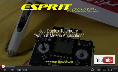 Jeti Duplex Telemetry Vario & Mezon Application