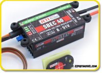 Jeti Regulator SBEC 40 5-8V/40A w/Magnetic Switch!!