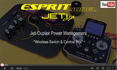 Jeti Duplex Power Management Wireless Switch & Central Box