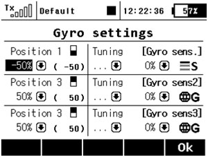 Advanced Options for Gyro Settings!!!