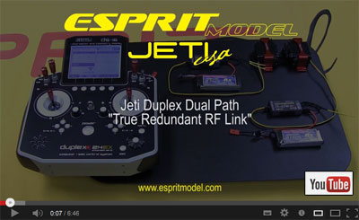 Jeti Duplex 2.4GHz Dual Path, True Redundant RF Link!!!