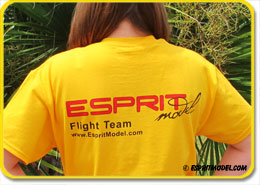 T-Shirt Yellow Esprit Model