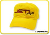 Baseball Hat Yellow Jeti USA