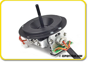 Jeti Transmitter Gimbal Assembly DC Multi-Mode Black w/Vibration