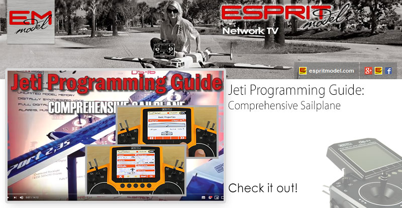 Jeti Programming Guide: Comprehensive Trainer Airplane