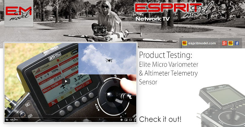 Product Testing: Elite Micro Variometer & Altimeter Telemetry Sensor