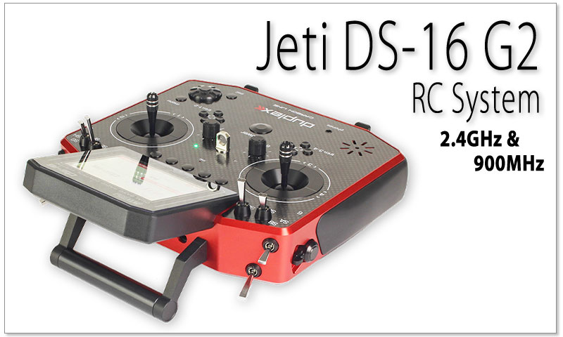 Jeti Duplex Radio Systems (DS-16 2.4GHz/900MHz Line)