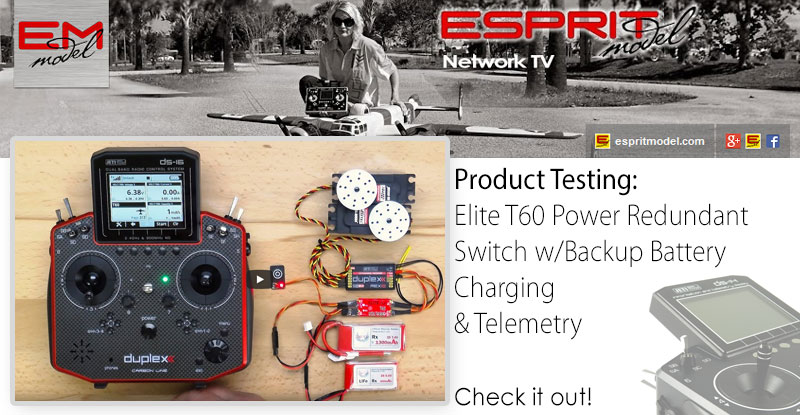 Product Testing: Elite T60 Power Redundant Switch w/Backup Battery Charging & Telemetry
