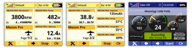 Jeti Mezon Pro Brushless ESCs with System Integration & Telemetry